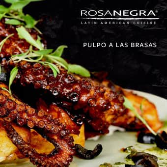 Pulpo y otras delicias en Rosa Negra