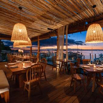 Taboo Cancún con su hermosa vista al mar