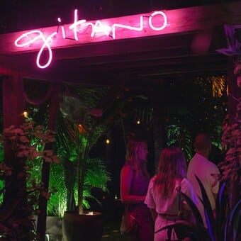 Ambiente en Gitano Tulum